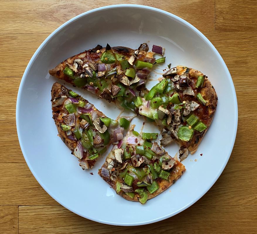 Air Fryer Naan Pizza