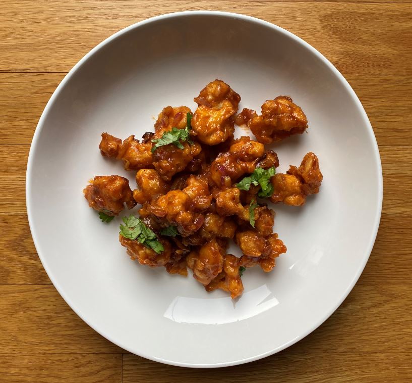 Air Fryer Gobi (Cauliflower) Manchurian